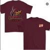 Mens Trendy Short Sleeve T-Shirt With 3D Digital Wing Print Breathable Quick-Dry Cotton Blend Slim Fit Casual Wear