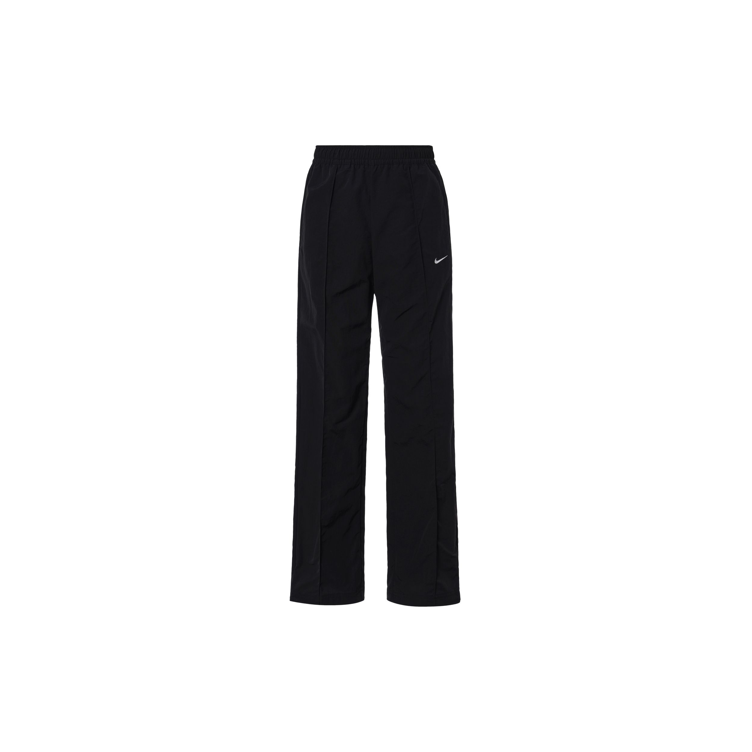 

Nike Брюки средней посадки с боковыми разрезами и однотонным дизайном, женские плавки, черные FQ3589-010 S