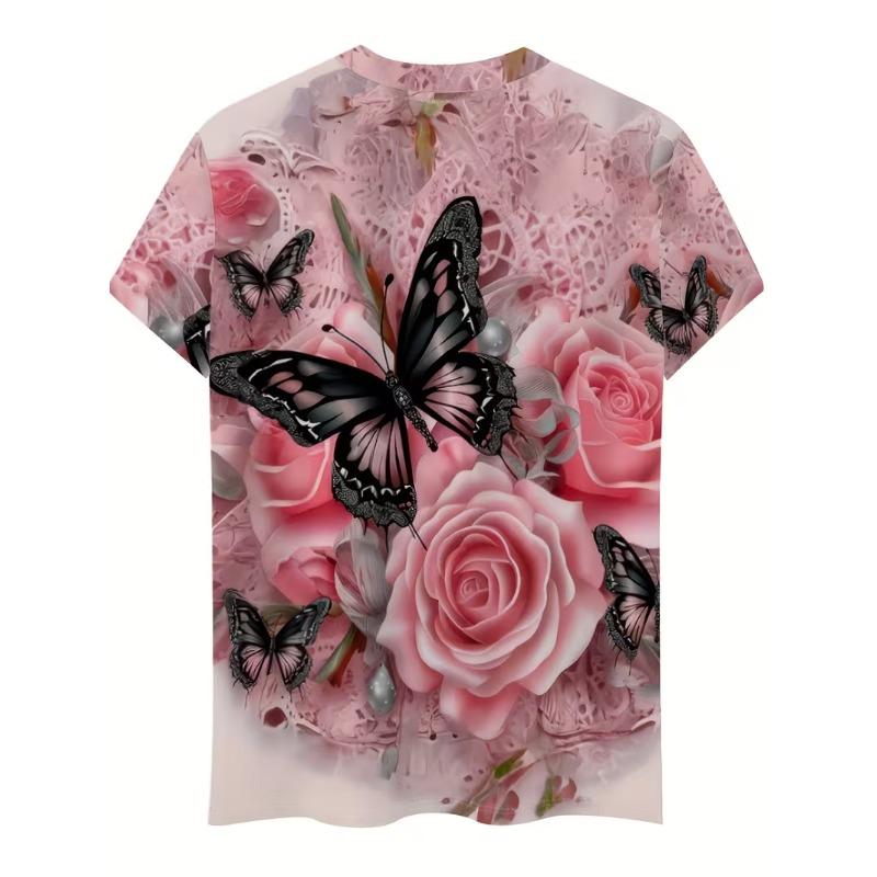 Printed Women's Short Sleeved T-shirt