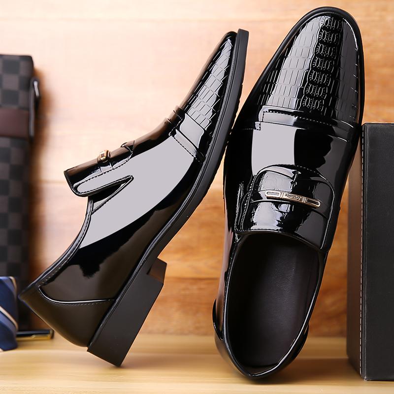 Fashion Fashion Men's Loafers Slip-On Dress Shoes for Business Casual Comfortable Barber Shoes for Men Classic Penny Driving Moccasins