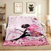 Butterfly Fantasy Flannel Blanket Throw Blanket Soft Warm Sofa Bed Camping Car home Decor Unique Christmas Gift C9302628