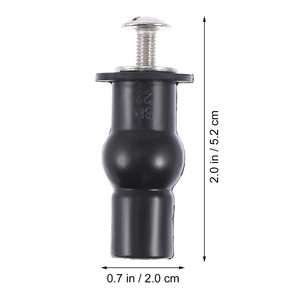 4 Pcs Stainless Steel Toilet Seat Fixing Bolts Replacement Hinge Bathroom Accessories Hardware Home Improvement Solutions Toilet