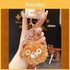Unique Jinnew Plush Bear Keychain Fuzzy Design Great For Accessories And Gift Ideas