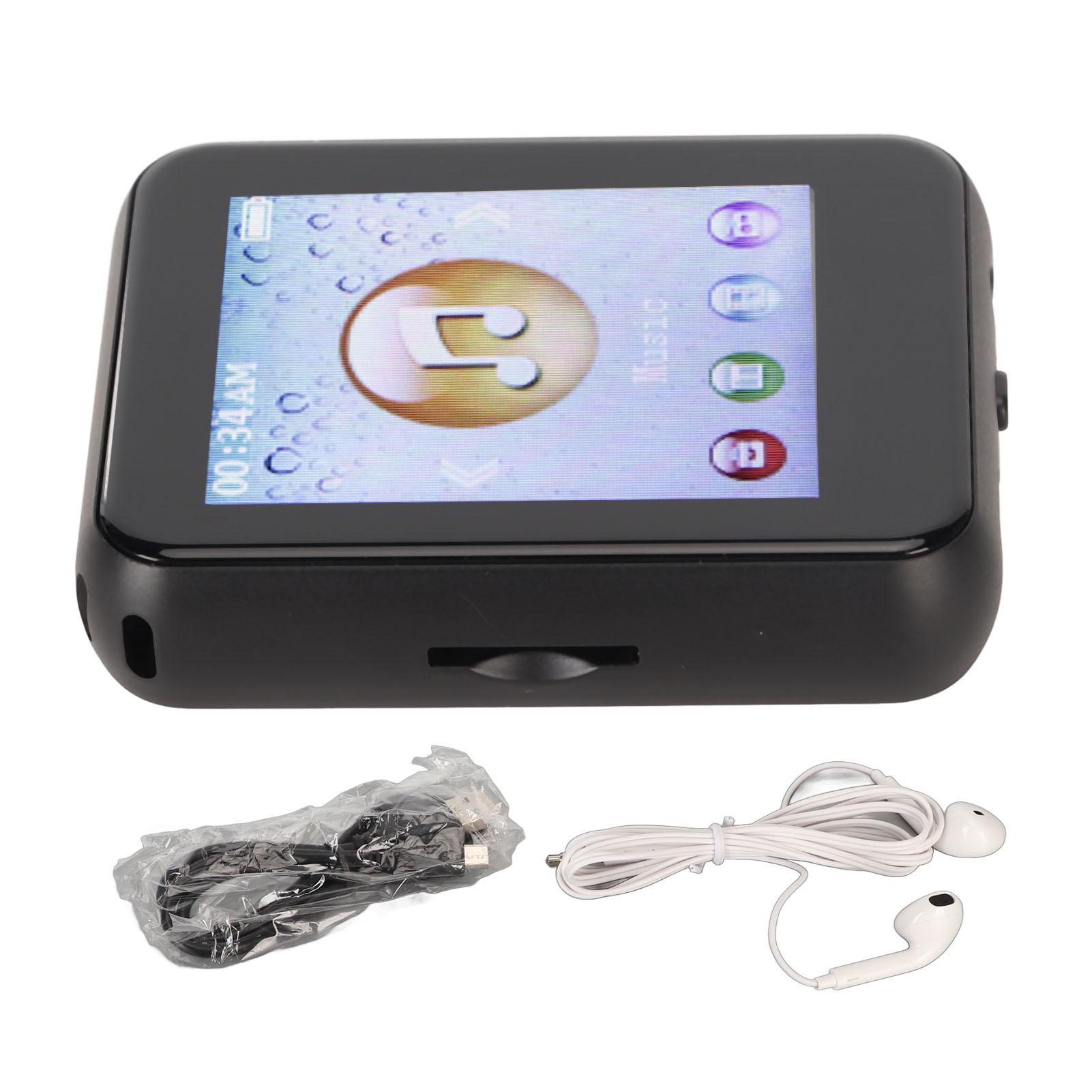 

MP3 Bluetooth-плеер HiFi Lossless 1,8-дюймовый сенсорный экран с поддержкой записи 8G MP3-плеер с серебряный