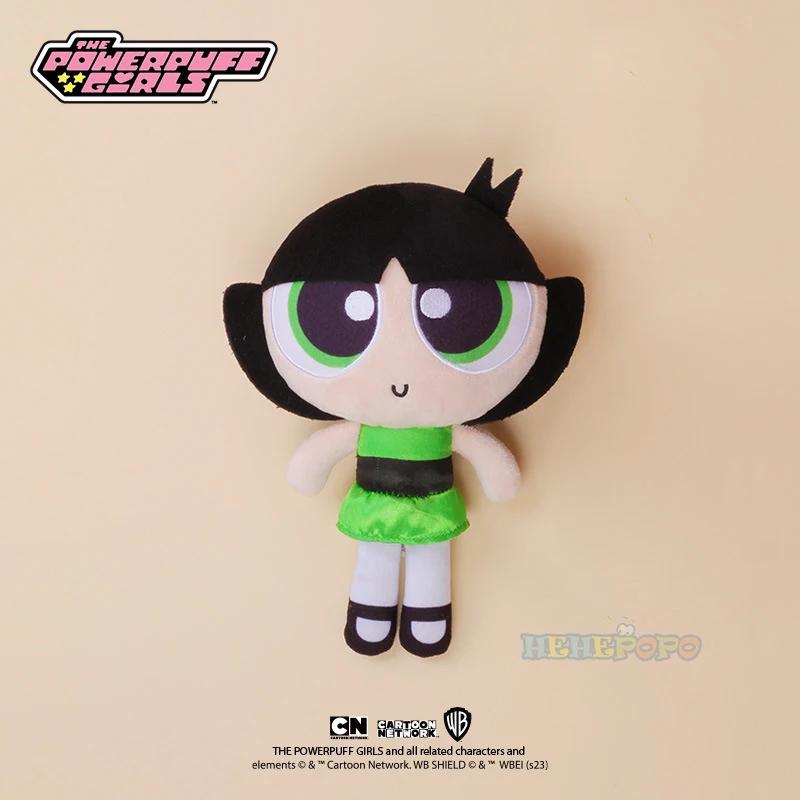 Cute Cartoon Superhero Girls Plush Dolls Blossom Bubbles Buttercup Soft Stuffed Toys 23cm 35cm