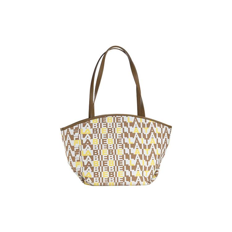 New FILA PU Handbag, Shoulder Bag Women's Toffee F13W324161F-DK