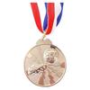 Soccer Medals Gold Silver Bronze Award Medals 2 Inch Metal Winner Medals with Neck Ribbon Sports Medals for Party Favors