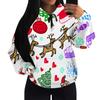 European and American Women's Casual Printed Hooded Sweatshirt A8652