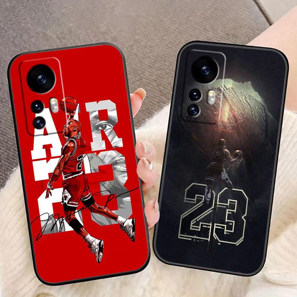 Basketball Number 23 Cover Phone Case For Xiaomi 15 15T 14 14T 13 12T 11 11T POCO F8 F7 F6 F5 X7 X5 M6 M7 PRO Ultra DIY Case