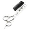 Professional Hairdressing Scissors With Detachable Comb 2 In 1 Hair Scissors Hair Cutting Scissors With Comb 6Inch