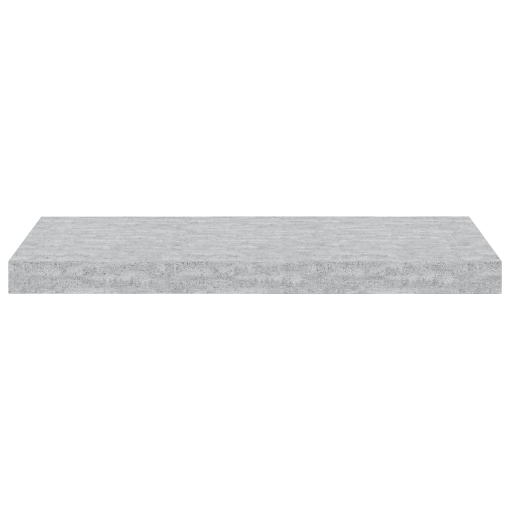 Vidaxl Półka Ścienna, Szarość Betonu, 60X23,5X3,8 Cm, Mdf