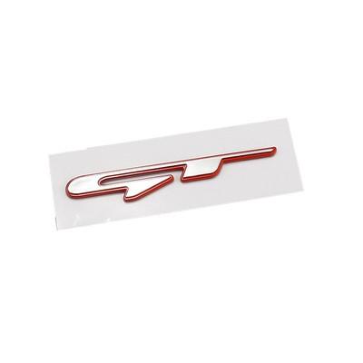 AABJC1 3D Car GT line Design Fender Rear Trunk body Emblem Badge sticker For Peugeot For Kia K9 Forte Ceed Cerato RIO K3 K5 Accessories