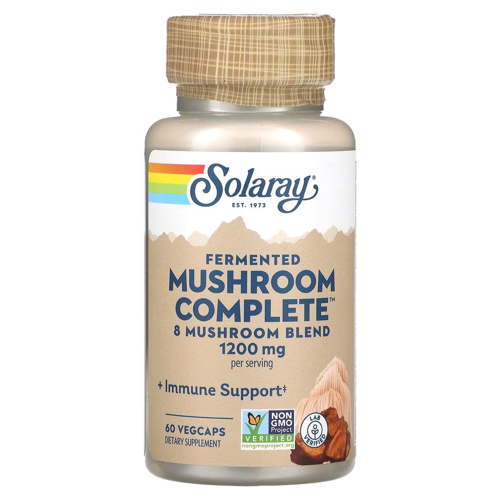 Fermented Mushroom Complete, 1,200Mg, 60 Veggie Caps (600Mg per Capsule)