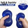 Stressabbau-Spielzeug Blaubeerkugel, Weicher TPR Fidget Squeezie mit Geschenk Glatte Flüssigkeit, Hohe Elastizität Dekompression für Angst Schreibtisch