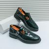 Fashion Fashion Thick Bottom Loafers Black Casual Shoes for Men Oxford Shoes Luxury Brand Formal Business Slip-on Driving Wedding Shoes