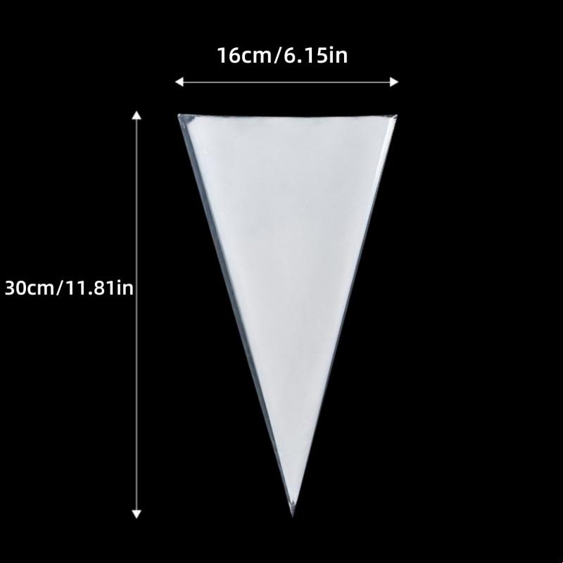 Einweg-Spritzbeutel - Extra dicke, rutschfeste Gebäckbeutel mit reißfestem Design für Kuchenverzierung, Cupcakes
