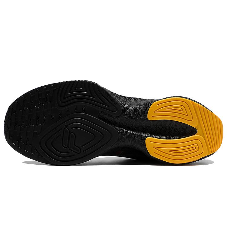 Fila Neuron 5 Textil, Synthetikleder Niedrig geschnitten Laufschuhe Unisex Grau Schwarz 1RM01672D_006