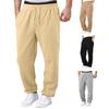 Herren-Jogginghose, Baggy-Schnitt, Kordelzug im Bund, Freizeithose für Frühling und Sommer, lockere Sporthose mit Taschen für Workout und Streetwear