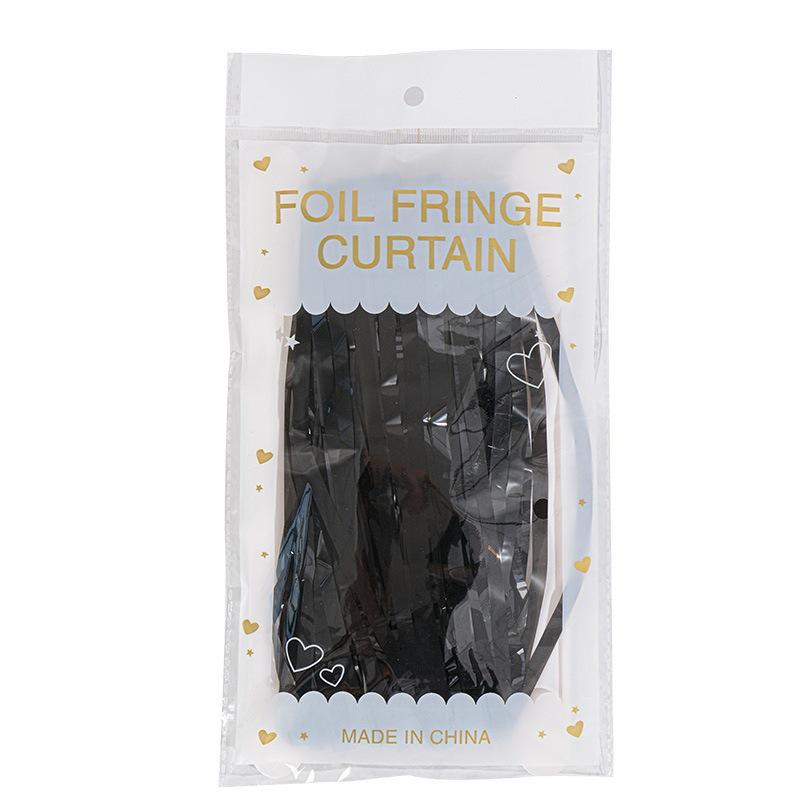 Bright Rain Curtain Background Wall Fringed Rain Curtain Wedding Stage Birthday Party Decorative Rain Curtain