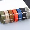 Nylon Watch Strap Replacement Breathable 18/20/22MM Women Men Braided Watch Wristband with Metal Pin Buckle Watch Accessories