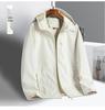 Men's Custom Windproof Waterproof Autumn Windbreaker with Logo Embroidery