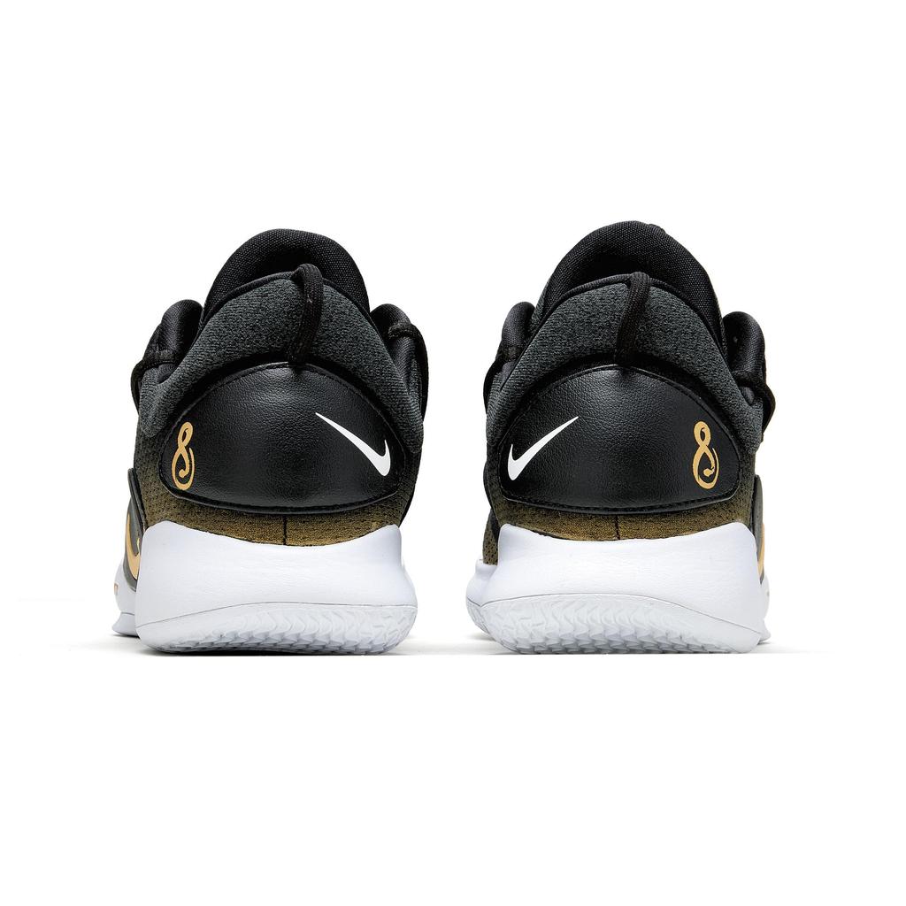 Nike Hyperdunk X Low Slip Resistant Abrasion Resistant Low Top Basketball Shoes Men's Black Gold AR0465-003(Team196-)