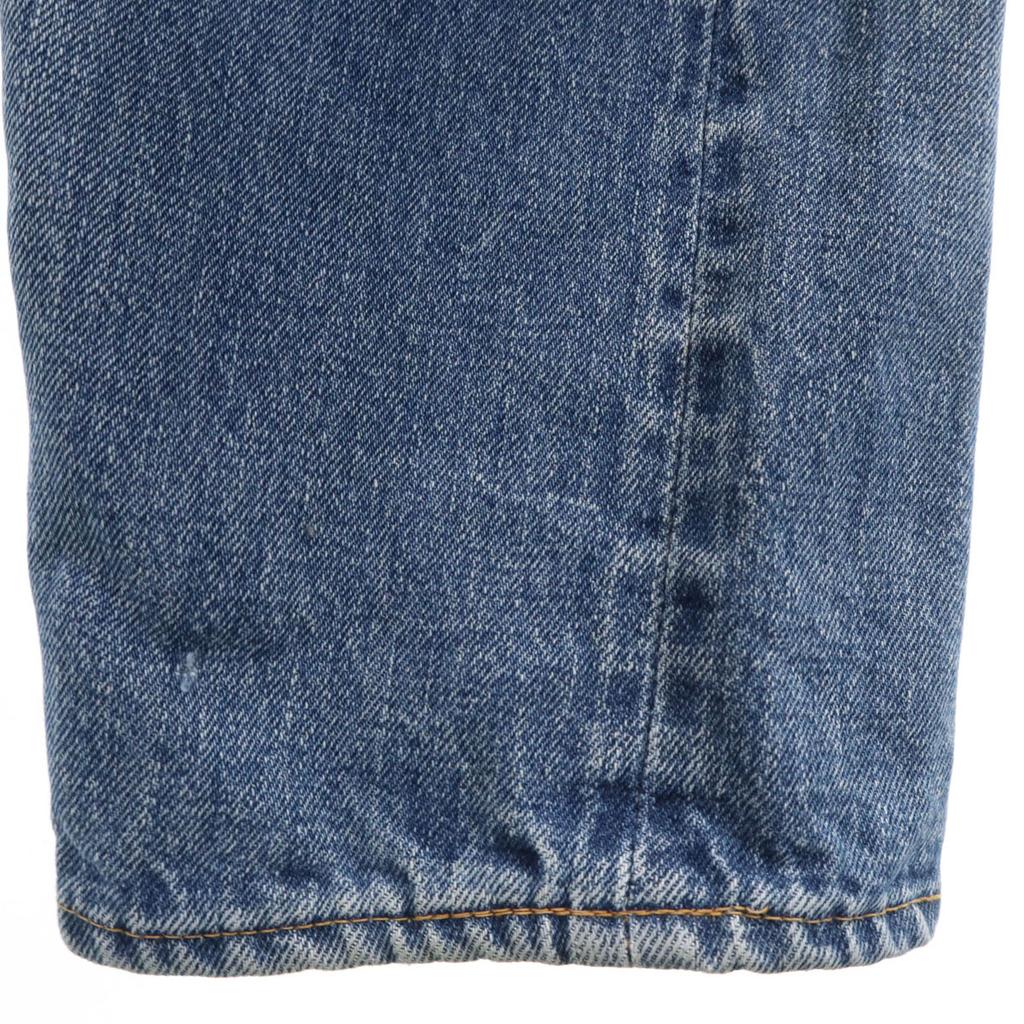 Levi's 70s Red Selvedge 66 Early Small E Vintage Button Back 6 Denim Pants Women Used