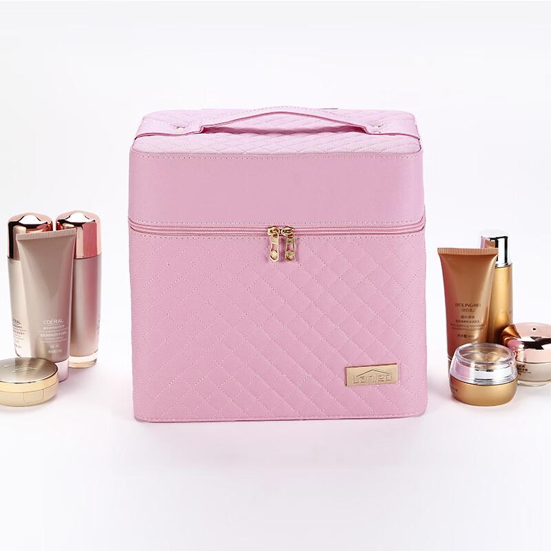 

MDNG Portable Double-Layer Large Capacity Cosmetic Case