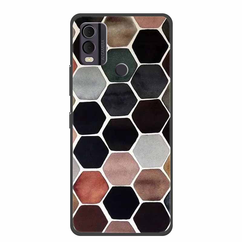 For Nokia C22 Case C 22 4G Fashion Soft TPU Silicone Phone Cover for Nokia C22 Back Case 6.5'' Protective Fundas For NokiaC22