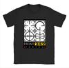 Front 242 Punish Your Machine 199 Vintage T-Shirt Graphic Short Sleeve Men's T-shirts for Summe