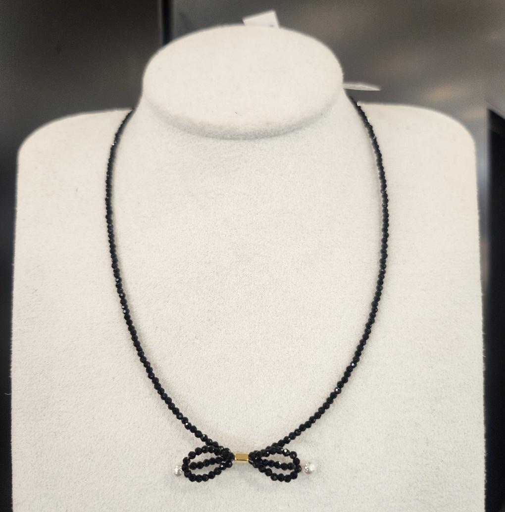 

Atria Ribbon Spinel Beads N Necklace ISSNEFR0004BKF