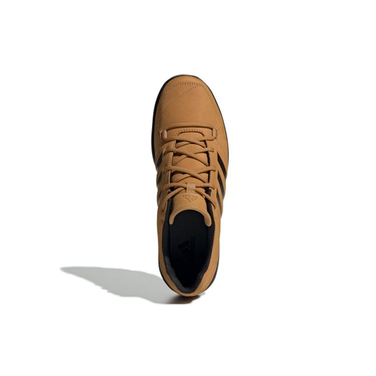 Adidas Daroga Plus Lea Slip Resistant Low top Casual Shoes Men's Brown Black FU9256