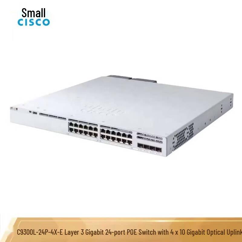 Cisco Catalyst C9300L Series 24-Port PoE+ Gigabit Ethernet Switch