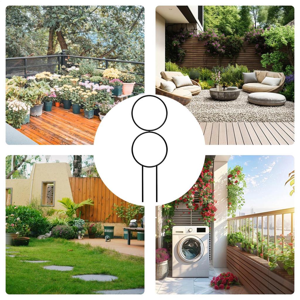 Trellis For Climbing Plants Outdoor Weather Resistant Adjustable Metal Stake Metal Plant Trellis For Indoor Outdoor Home Wedding