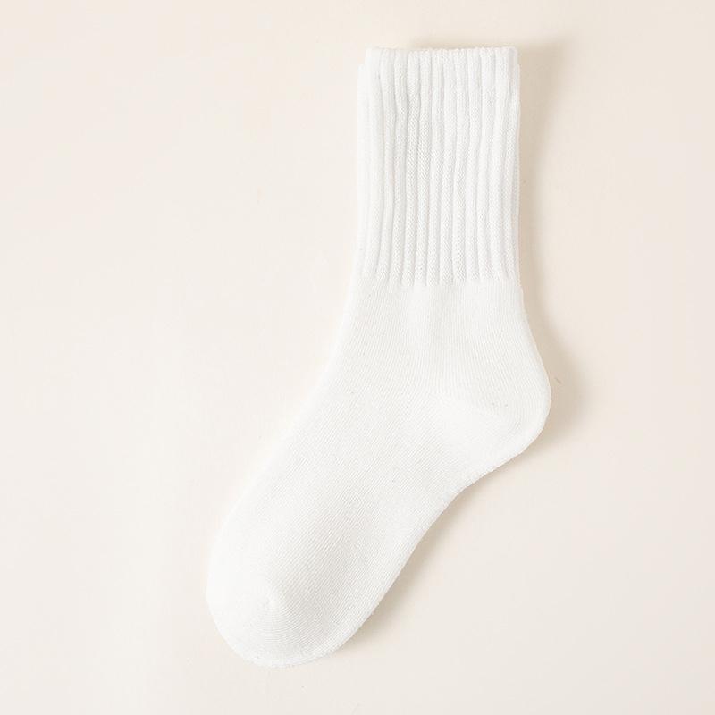 5 Pairs Winter Thickened Wool Socks Women’s Breathable Comfortable Plush Low Tube Snow Socks Korean Simple Warm Cashmere Socks