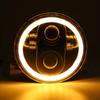 LED Headlight Projector Halo Ring Motorcycle High Low Beam DRL Turn Signal Light for 1pcs 5.75 Inch