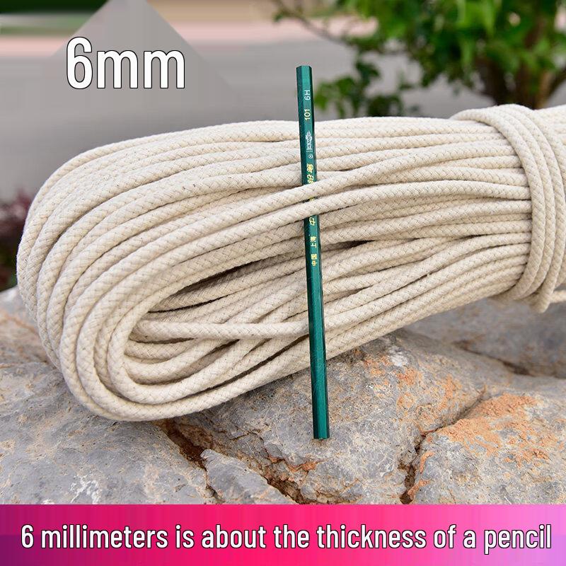 LedeWei Multi-Purpose Cotton Braided Rope