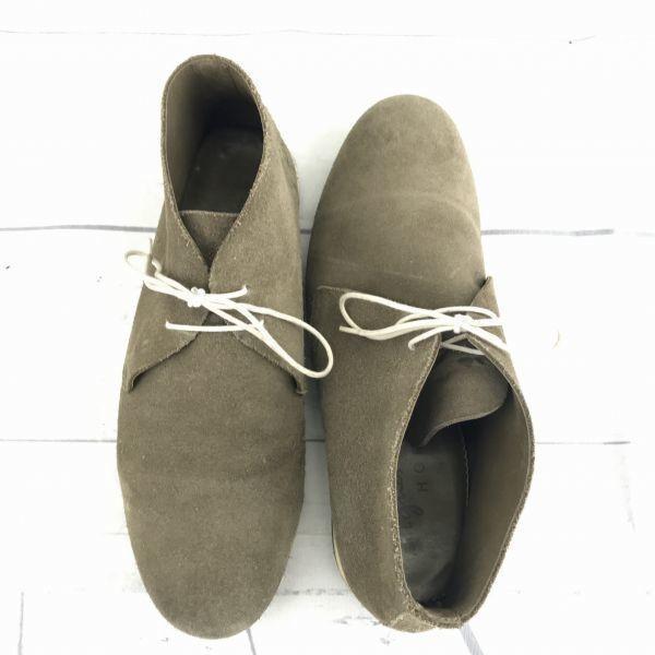 Agnes b Homme Wildleder Chukka Boots 25.5 Braun(GEBRAUCHT)