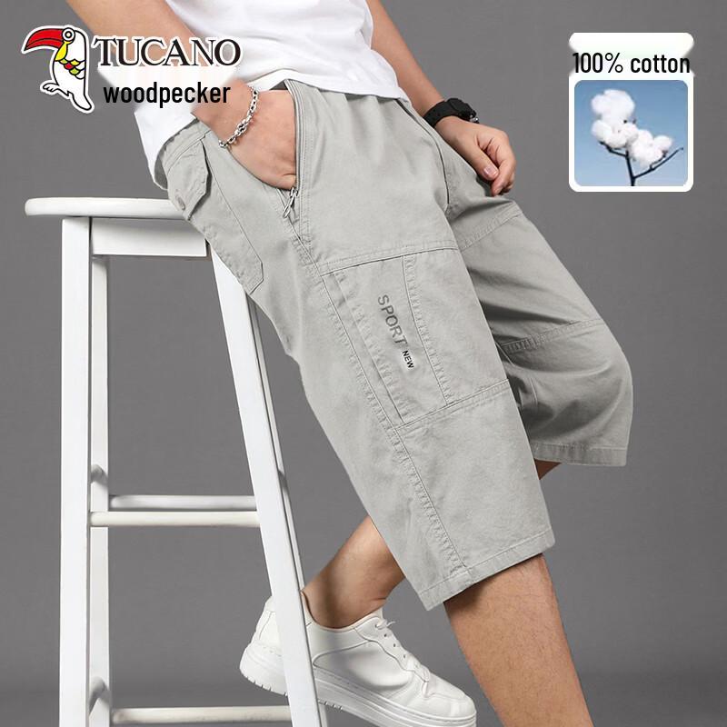 TUCANO Men's 2026 Summer Loose Casual Cropped Pants