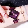 High Value Women'S Watch Fashion Rhombus Dial Women'S Watch Simple Casual Fashion Quartz Watch