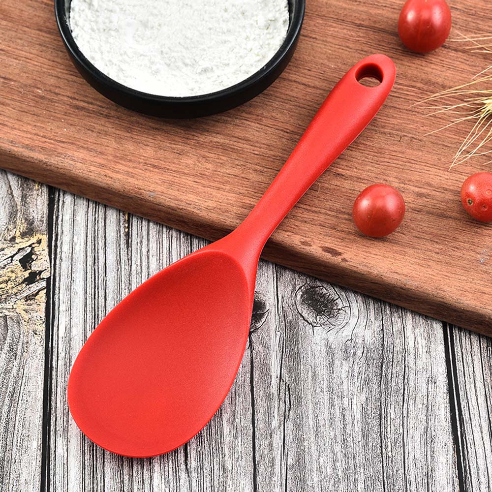 Accessories Food Grade Silicone Heat Resistant Rice Shovel Rice Spoon Rice Scooper Cooking Tools