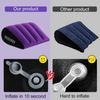 Sex Toys Pillow Position Cushion Triangle Inflatable Ramp Furniture Couples Toy Positioning for Deeper Position Support Pillow Men Women for Couples