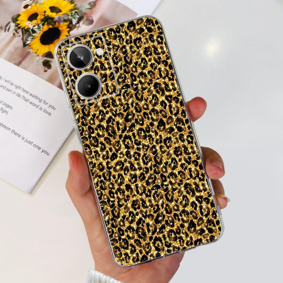 Cute Flower Cat Painted Case For Realme 10 / Realme 10 Pro / Realme 10 Pro+ Soft Silicone TPU Cover For Realme10 4G 10Pro Plus