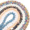 1 Strand 6x9mm Teardrop Glass Beads Colorful Electroplate Loose Spacer Beads For Jewelry Making DIY Bracelets Necklace Supplies