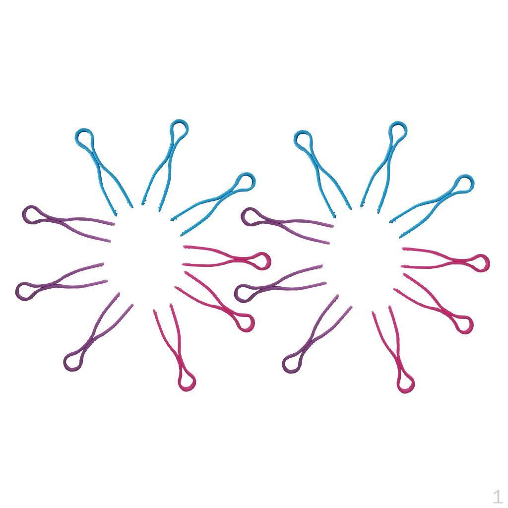 

60x Пластиковые зажимы для ниток на шпульках, зажим для катушек для швейных принадлежностей