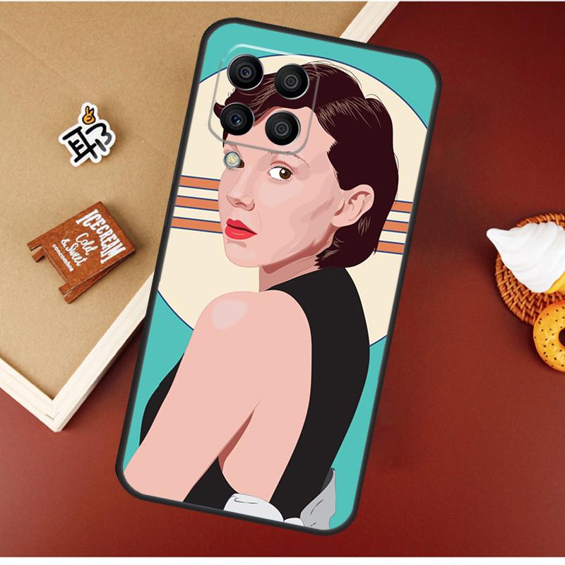 Millie Bobby Brown For Samsung Galaxy M53 M33 M13 M14 M34 M54 M12 M32 M52 M20 M15 M55 M31s M30s M21 M51 Case