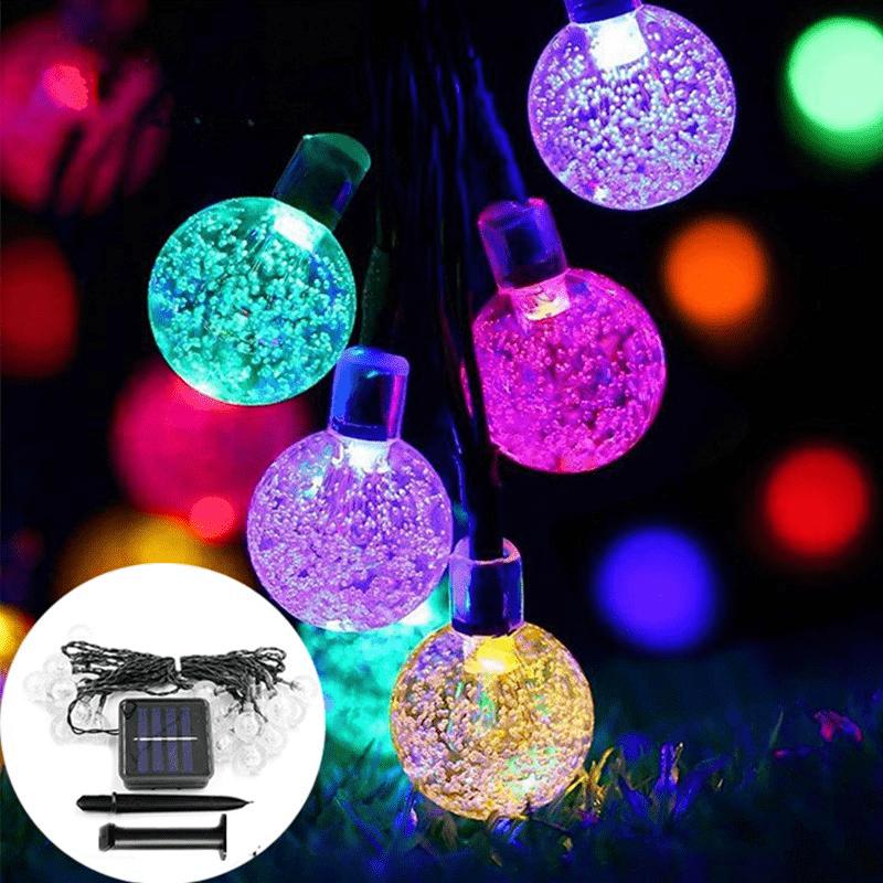 

1PC LED Solar String Light Fairy Lights 5m 20LED IP65 Waterproof Outdoor Garden Decorations Halloween Wedding Christmas Lamp