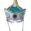 Traditional Mongolian Hat Breathable Fabric Headwear For Stage Shows And Cultural Event Stage Performances Accessory