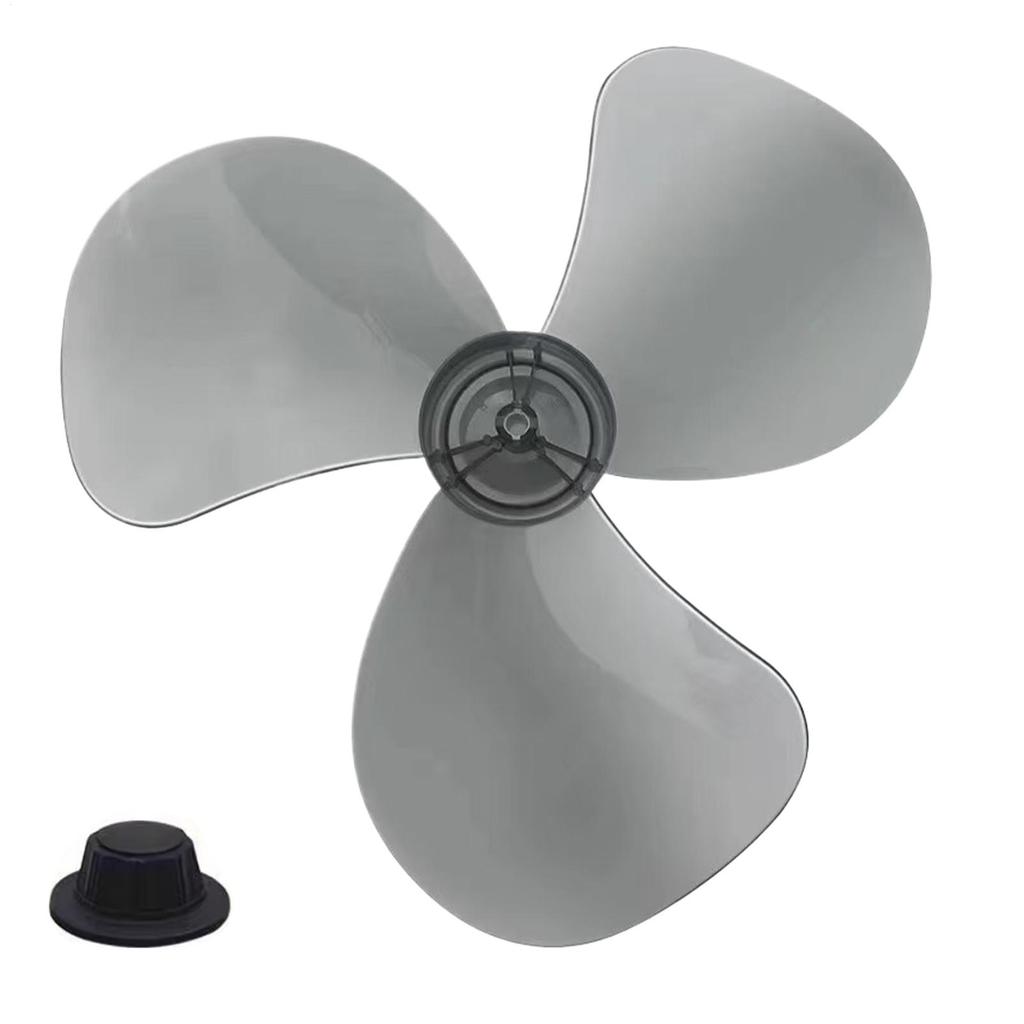 Standing Fan Leaf Replacement Bedroom Fan Leaf 16 Inch Wind Blower Replacement Part With Nut Cover For Dorm Living Room Basement