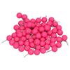 100Pcs Push Pins Mapa Tacks Aço Plástico Decorativo Marcação Pins para Placas de Cortiça 9.5x20mm Rosa Vermelho